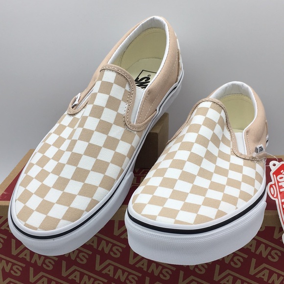 VANS WMNS CLASSIC SLIP-ON Checkerboard Frappe/True Sneakers - Picture 8 of 16